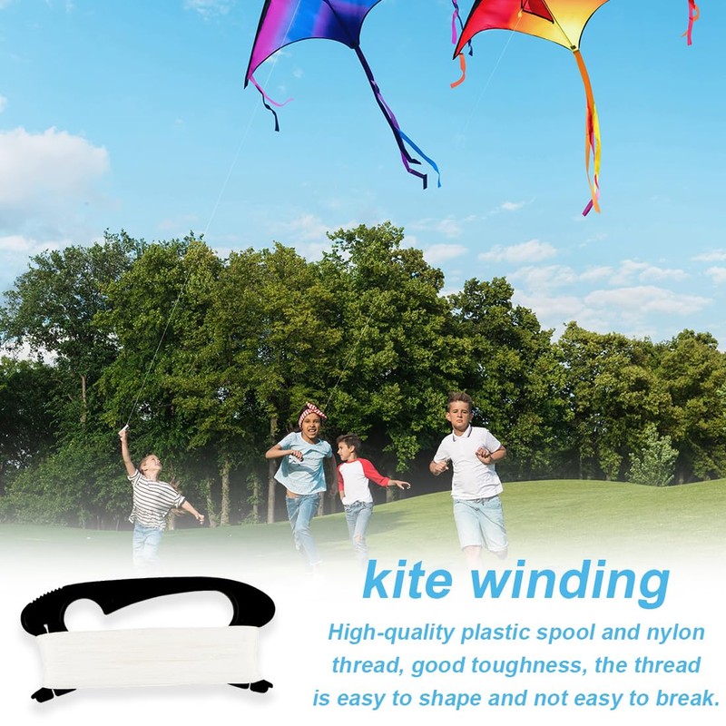 Pratort Pack of 2 100 m Kite Line Spool Kite