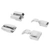 4Pcs Zipper Presser Foot Parallel Grooves Easy Operation Edge Design