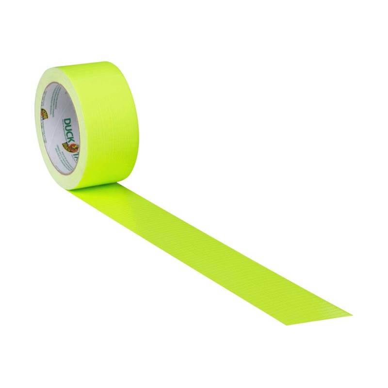 Duck 285225 Duct Tape, Fluo rescent, 1.88 Inches x 15
