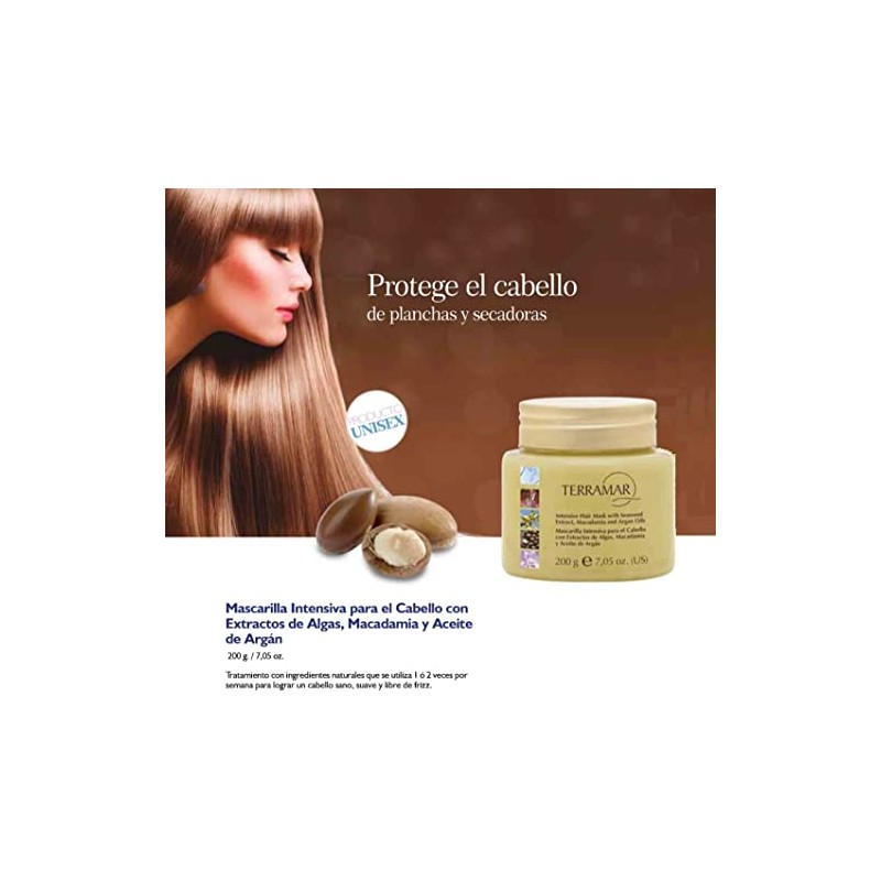 MASCARILLA INTENSIVA PARA EL CABELLO CON EXTRACTOS DE ALGAS, MACADAMIA