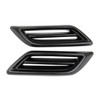 Korlot Carbon Fiber Style Exterior Exhaust Tip Trim Tail Throat