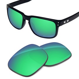 Tintart Oakley Holbrook Mix Polarized Etched Performance Lenses, Emerald Green - Polarised, Einheitsgröße