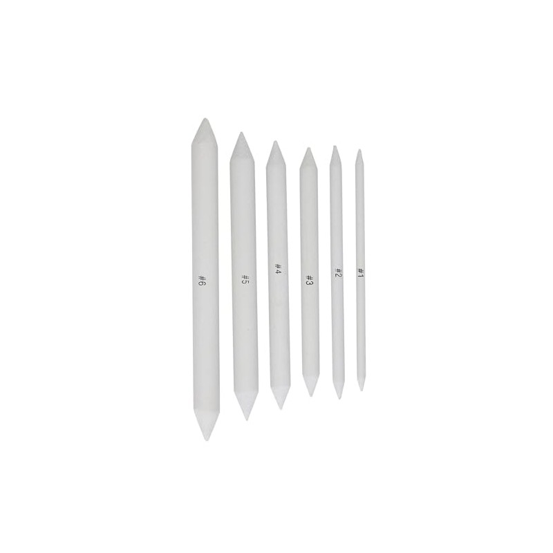 Art Blending Stumps and Tortillions Set, 6 Pieces, Drawing and