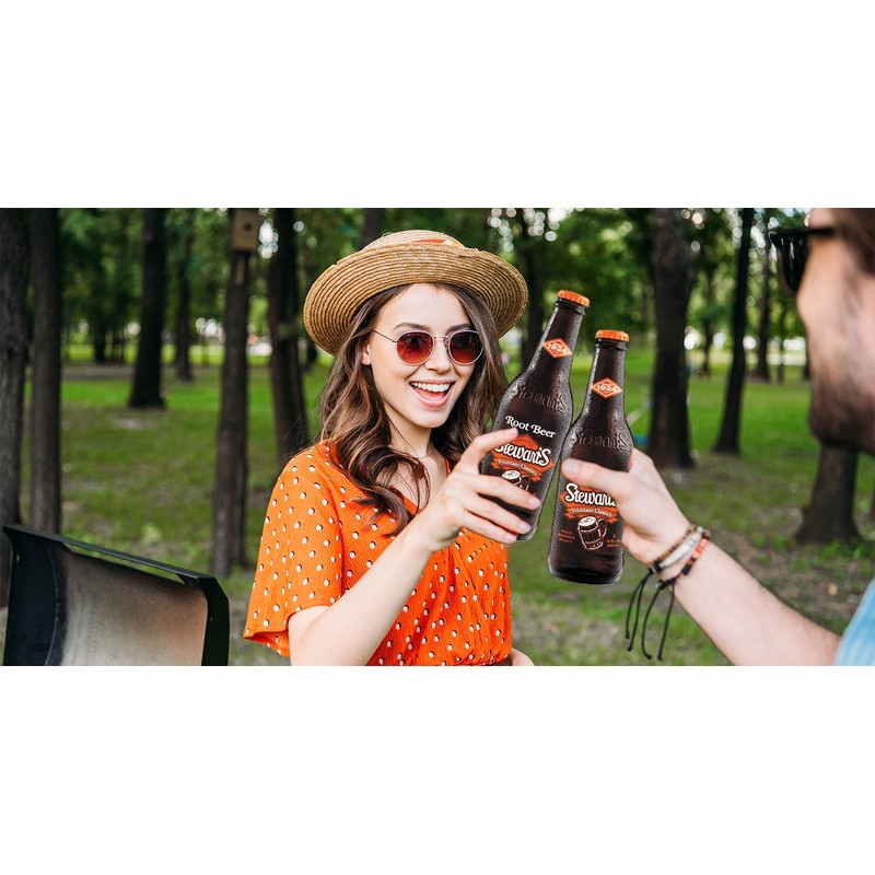 Stewart's Root Beer (12 bottles)