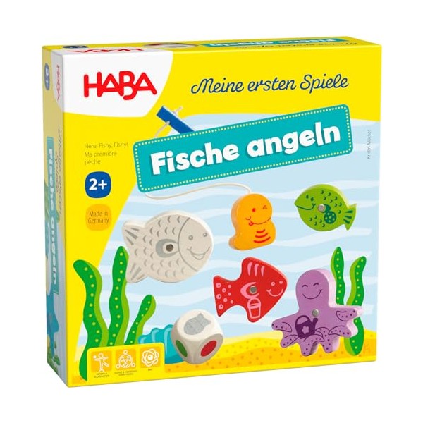 HABA HABA Fische Angeln – Meine ersten Spiele – Angelspiel