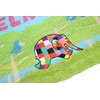Marushin 55650000000 Carry Towel, Hand Towel, Elephant Elmer's Ichichi, 11.8