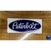 Peterbilt Purple/Silver OEM replacement Peterbilt decal emblem genuine size &