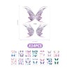 14 Tattoo Stickers, Butterfly Tattoo Stickers, Female Watercolor Tattoo Stickers,