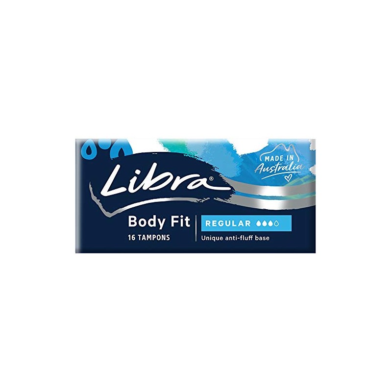Libra Body Fit Regular Tampons - 16 pack