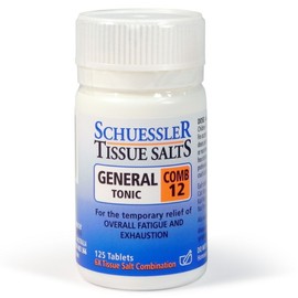 Martin & Pleasance Schuessler Tissue Salts Combination 12 General Tonic Tab X 125