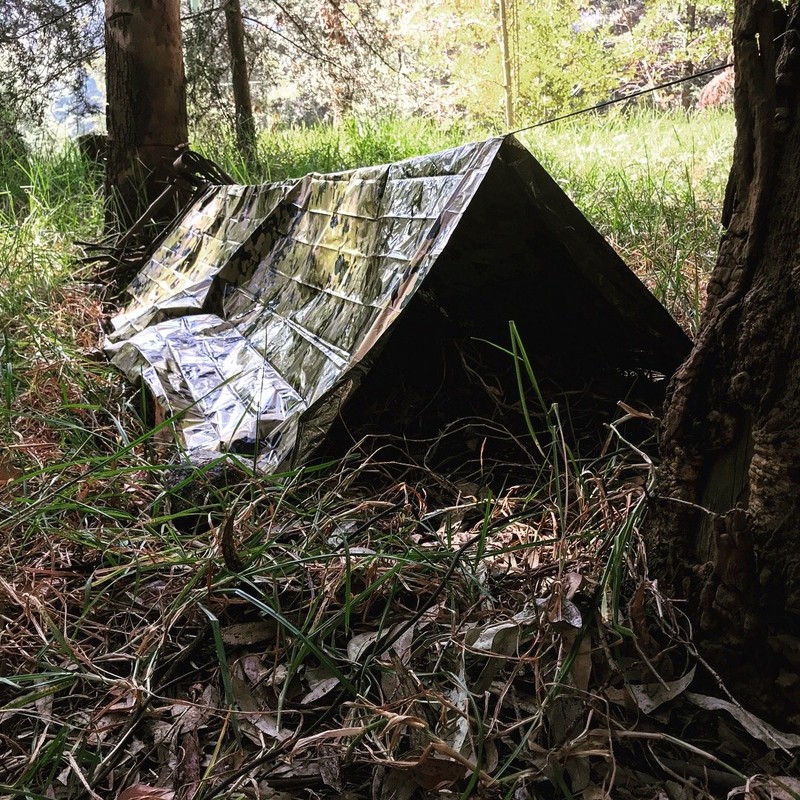 TITAN Survival Mylar Survival Blankets 5 Pack 52” x 82”