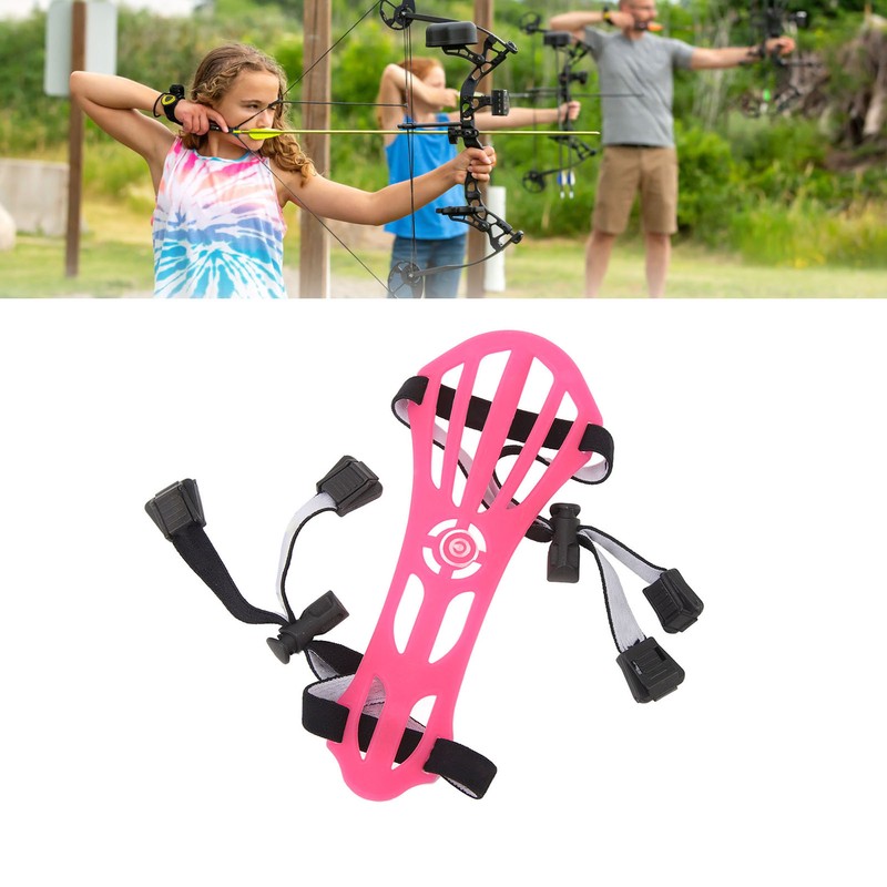 Archery Arm Guard Adjustable Ergonomic Lightweight PP Arm Protector for