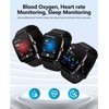 AI Voice-Controlled Smart Watch with 1.85" Screen - IP68 Waterproof,