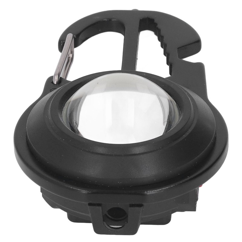 COB Small Flashlights 3 Light Modes Rechargeable Multifunctional Black Portable