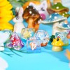 Cusdie Polyhedral DND Dice Set Resin Dice Filled Dice for