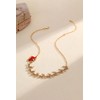 BARXION Christmas Necklace for Women Candy Christmas Tree Light Bulb