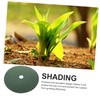 Levemolo 10pcs Tree Root Protection Mats Non Woven Mulch Rings