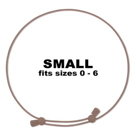 The Original Croptuck: Lightweight Adjustable Band for Crop Tops, Tucking, Cropping Oversized Tops, Layering, Shortening Dresses & No-Sew Fashion Hacks:_Chocolate - Small
