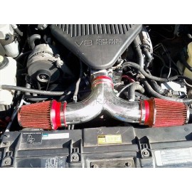 L3 Racing Dual Twin Air Intake Kit + RED FILTER 94-96 Chevy Impala SS Caprice 4.3L 5.7L V8