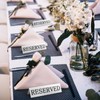 36 Pcs Metal Reserved Table Signs, Double Sided Reserved Seating