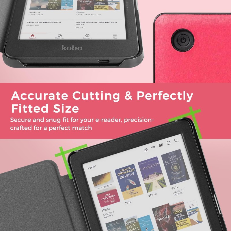Cobak Case for 6" Kobo Clara Colour | BW |