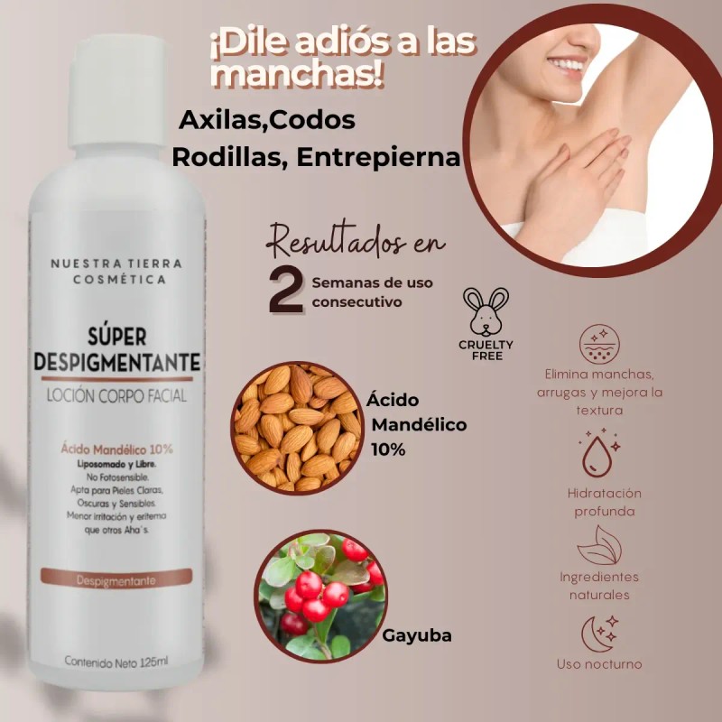 Kit Loción Súper Despigmentante Booster Arbutina