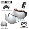 DUDUKING Ski Goggles Snowboard Goggles for Men Women Adults Teenagers