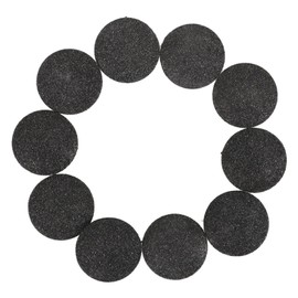 Mikinona Foot File Head Replacement 10pcs Foot Grinder Heads for Foot Care Tool