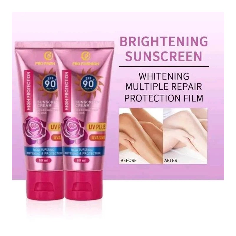 Kiss Beauty Sunscreen SPF 90 60ml Lightweight Sunblock