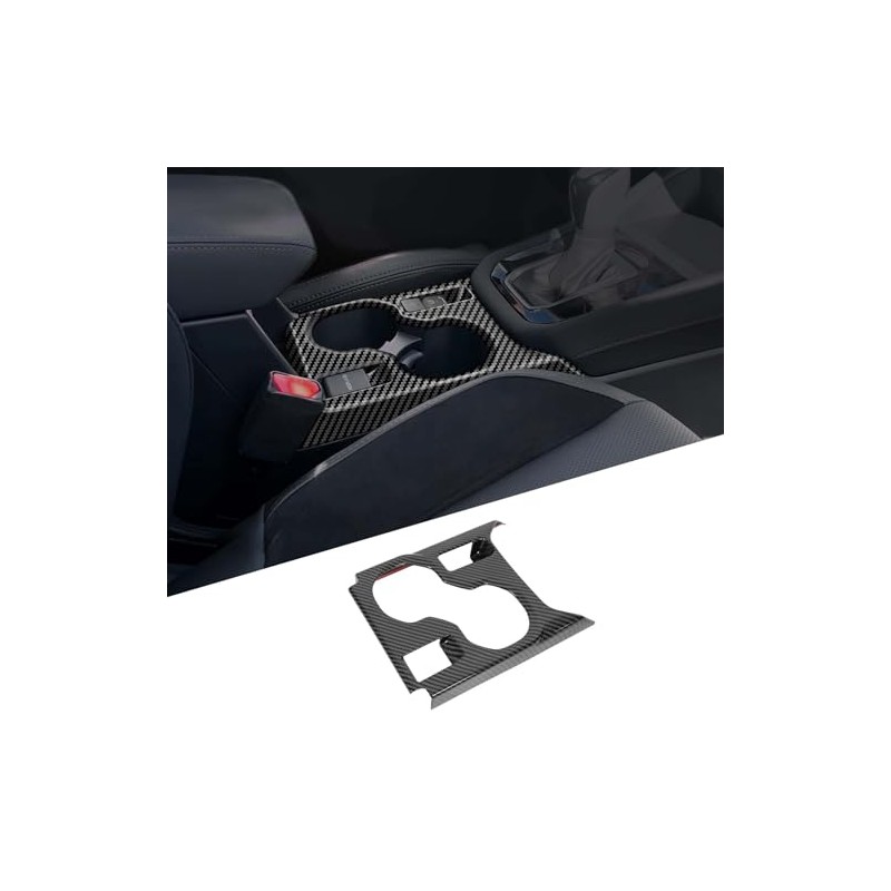 Fgtagtal Center Console Cup Holder Panel Trim Cover Compatible with