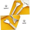 KICHOUSE Ergonomic Handle Corn Peeler Stainless Steel Stripper Kitchen Essential