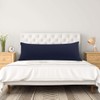 PiccoCasa 1800 Series 1800 Long Pillow Case with Zip Microfibre