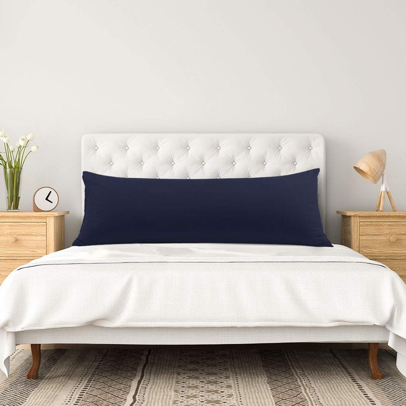 PiccoCasa 1800 Series 1800 Long Pillow Case with Zip Microfibre