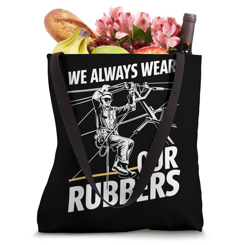 Cool Lineman Gear Electrical Worker Accessories Journeyman Tote Bag
