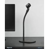Angksorm 13-Inch Desktop Gooseneck Microphone Stand, Weighted Metal Base