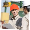 Hohopeti Adjustable Safety Trucker Hat Breathable Protection Cap for Outdoor