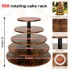 Cupcake Stand 5Tier Round Rustic Cupcake Stand Holds