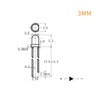 300Pcs 3mm 5mm LED Diodes Emitting White Yellow Red Green