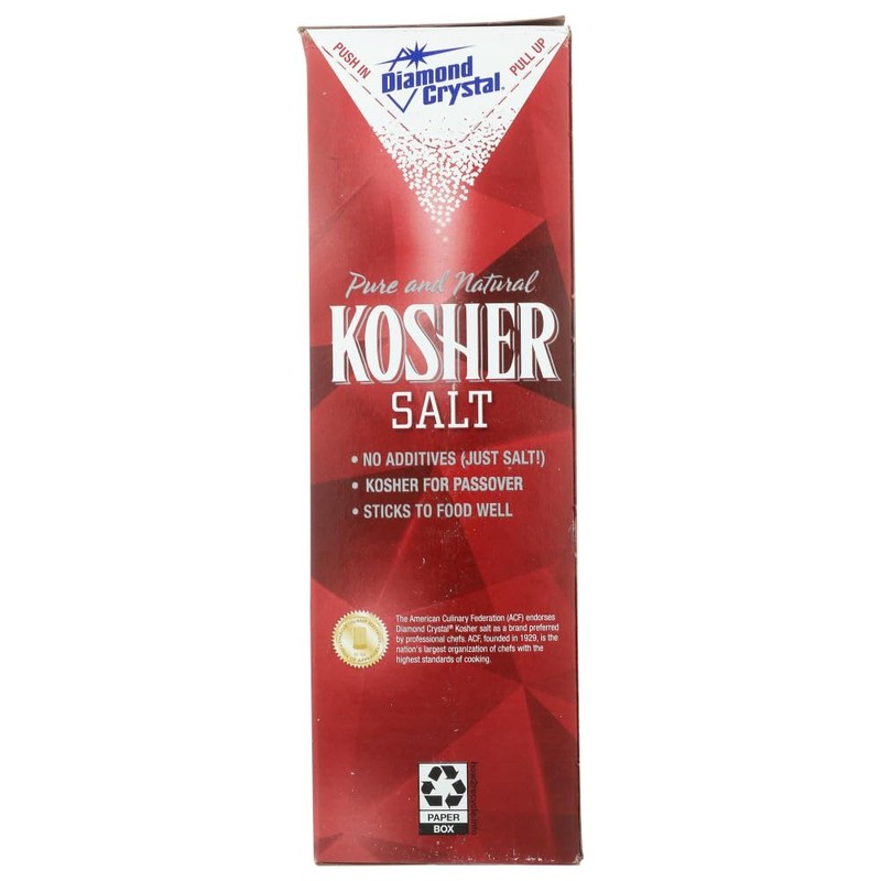Diamond Crystal Kosher Salt, 3 lbs (Pack of 2)