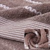 Unbranded 3-piece Yarn Jacquard Water Ripple Towel Set, Soft and