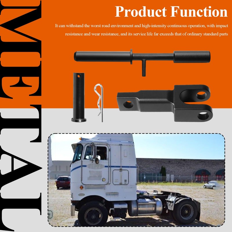 A20-6013 Rev A Single Tow Hooks w/Pull Pins&Tow Pin for