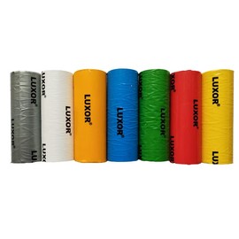 KD89 Solid Luxor Polishing Paste Set 7 Pieces for All Ferous Metals, Nonferose, Precious Metals, Resin and Plastics Varnishes - Diameter 30 x 80 mm, Multi-Colour, Versatile, multicoloured, Versatile