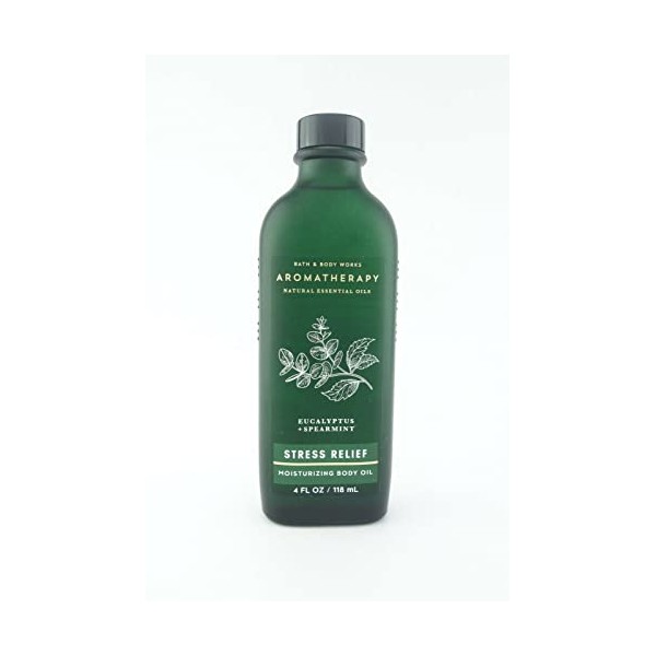 Bath & Body Works Aromatherapy Moisturizing Body Oil 4 fl oz (Eucalyptus Spearmint)