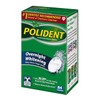 Polident Overnight Whitening Antibacterial Denture Cleanser Effervescent Tablets, 84 count