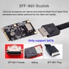 chenyang MINI PCI-E Riser Card Adapter, MINI PCI-E to Oculink