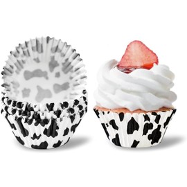 100 Count Cupcake Liners Standard Baking Cups Food Grade Muffin Liners No Smell Cupcake Wrappers Greaseproof Paper for Birthday Party Wedding