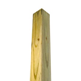 BestNest 4 x 4 Mounting Post, Treated Pine, 95" – Durable Wooden Support Pole for Bird Houses, Feeders, or Mailboxes – Heavy-Duty Outdoor Mounting Post for Garden or Yard Installations