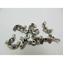 PIERCE  SUPPLY  &  SALES 8 - 32  STAINLESS  STEEL  WING  NUTS