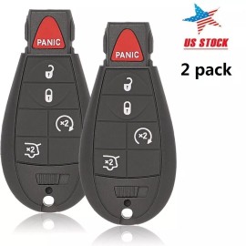 SUPALAND 2 For 2009 2010 2011 2012 2013 Jeep Grand Cherokee Commander Remote Car Key Fob
