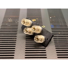 For Sansui Sansui QRX-7500A speaker terminal upgrade kit - SSTK2C clear